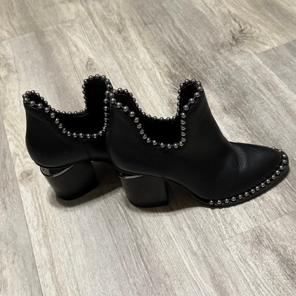 ALEXANDER WANG Gabi Cutout Leather‎ Booties size 5.5 - Picture 11 of 11
